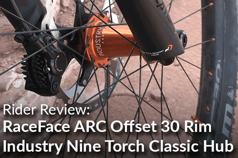 RaceFace ARC Offset 30 Rim and Industry Nine Torch Classic Front Hub 15x110: Rider Review