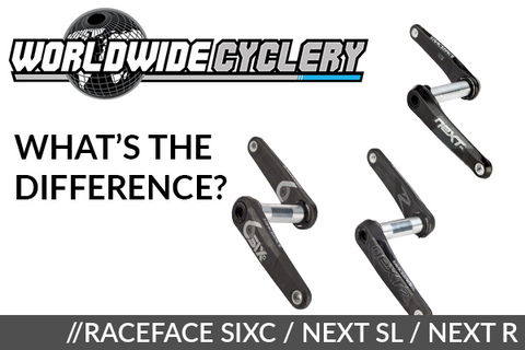 RaceFace SixC, Next SL, & Next R Cranks...What's the Difference?