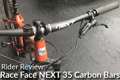 Race Face NEXT 35 Riser Carbon Handlebar Rider Review