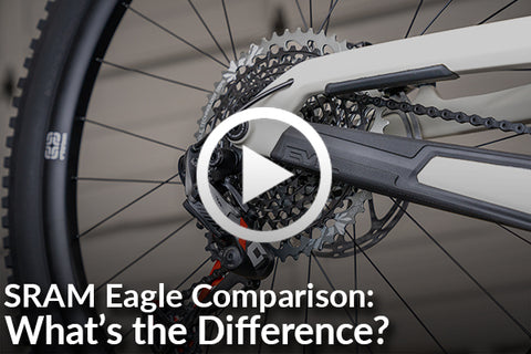 SRAM Eagle Shootout! - NX v GX v X01 v XX1 (Which is Best For You?) [Video]