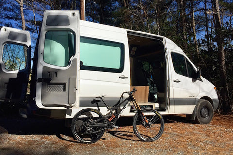 Sprinter Van For Mountain Bike Adventure