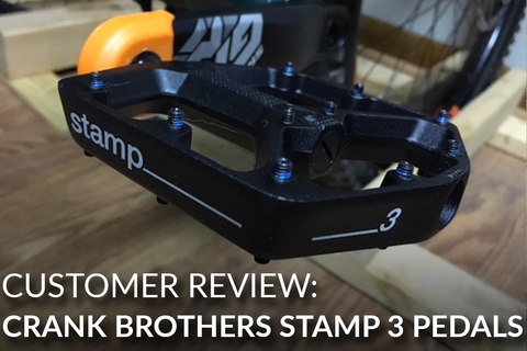 Crank Brothers Stamp 3 Large Pedals: Customer Review