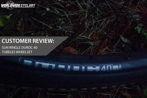 Customer Review: Sun Ringle Duroc 40 Tubeless Wheelset