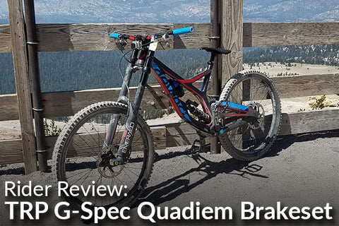 TRP G-Spec Quadiem Brakeset: Rider Review