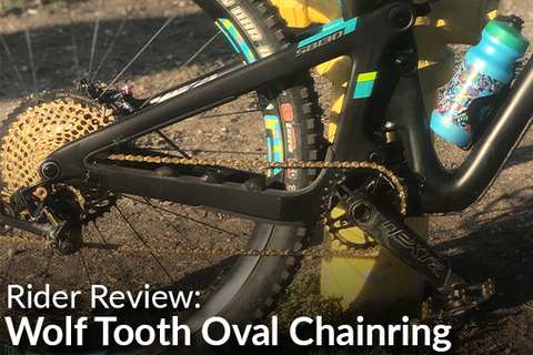 Wolf Tooth Drop-Stop Oval 30T Chainring: Rider Review
