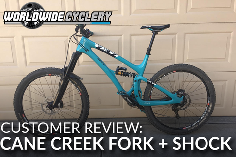 Customer Review: Cane Creek Helm Fork and Double Barrel Coil Rear Shock