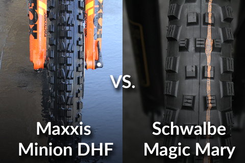 [Video] Maxxis Minion DHF vs. Schwalbe Magic Mary - Which is Best?