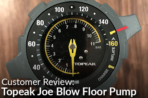 Topeak Joe Blow Booster Floor Pump: Customer Review