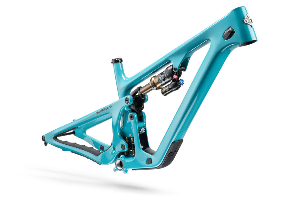 Yeti SB135 Turq Series Frame Only w/ Fox Factory Float Turquoise