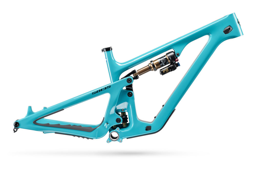 Yeti SB135 Carbon Series Lunch Ride Complete Bike w/ C2 GX Build Turquoise Mountain Bike SB135