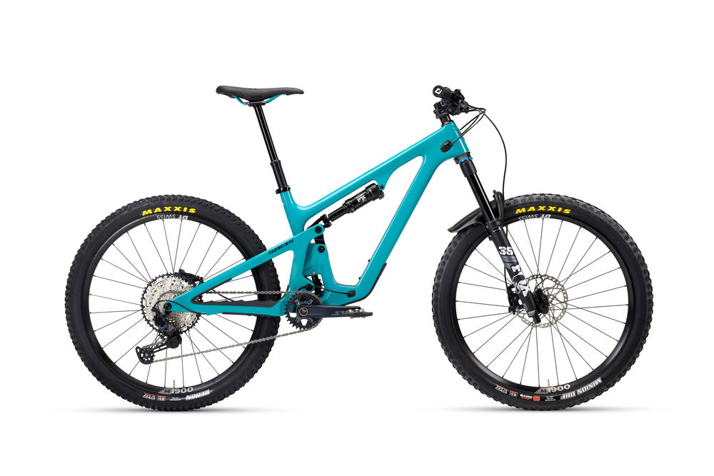 Yeti SB135 Carbon Series Complete Bike w/ C1 SLX Build Turquoise