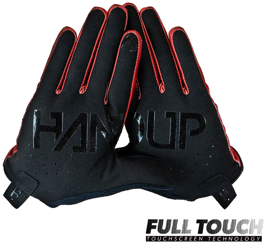 Handup Most Days Gloves - Maroon, Full Finger, X-Large - Gloves - Most Days Maroon Gloves