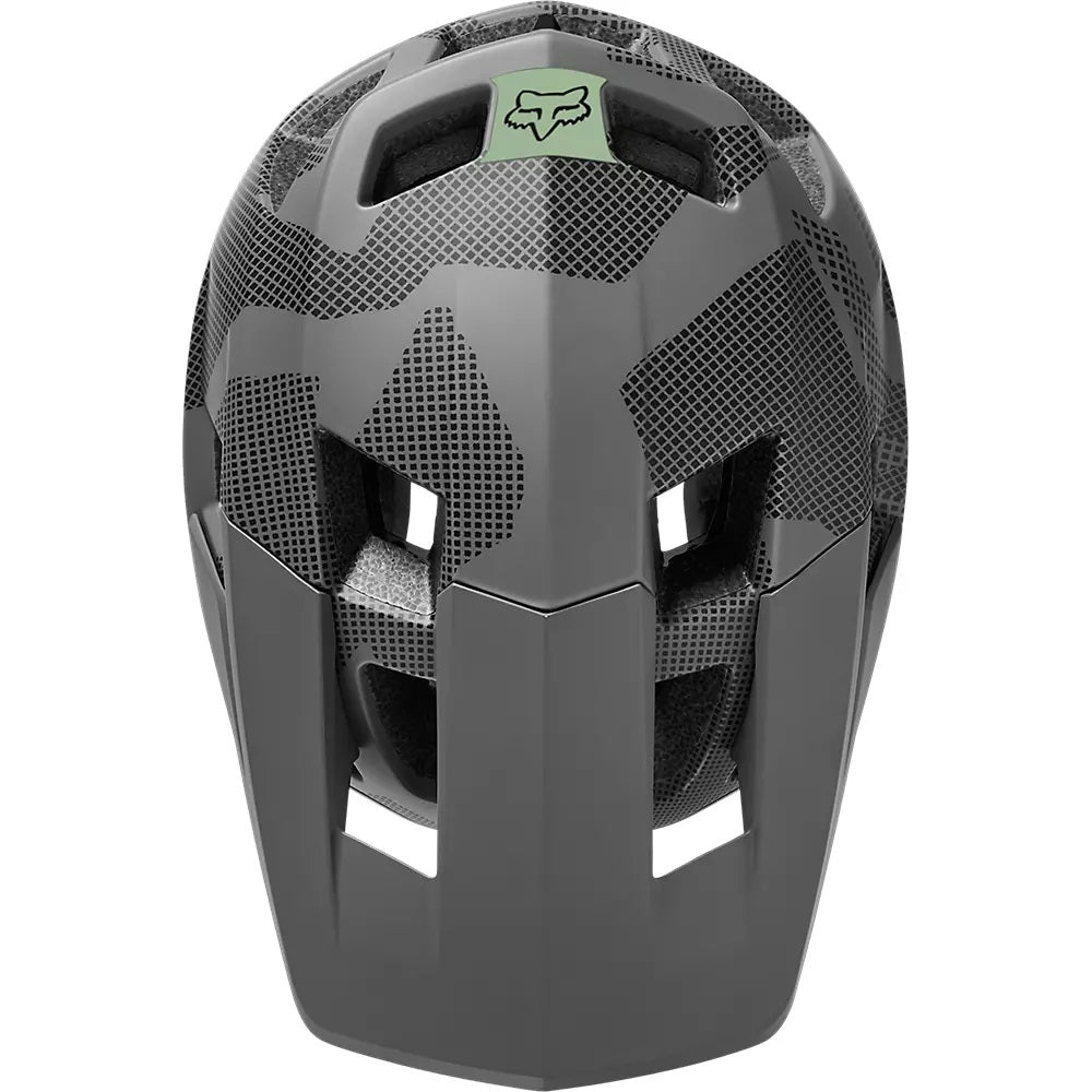 Fox Racing Dropframe Pro Helmet - Grey Camo, X-Large MPN: 29337-033XL UPC: 191972642173 Helmets Dropframe Pro Helmet