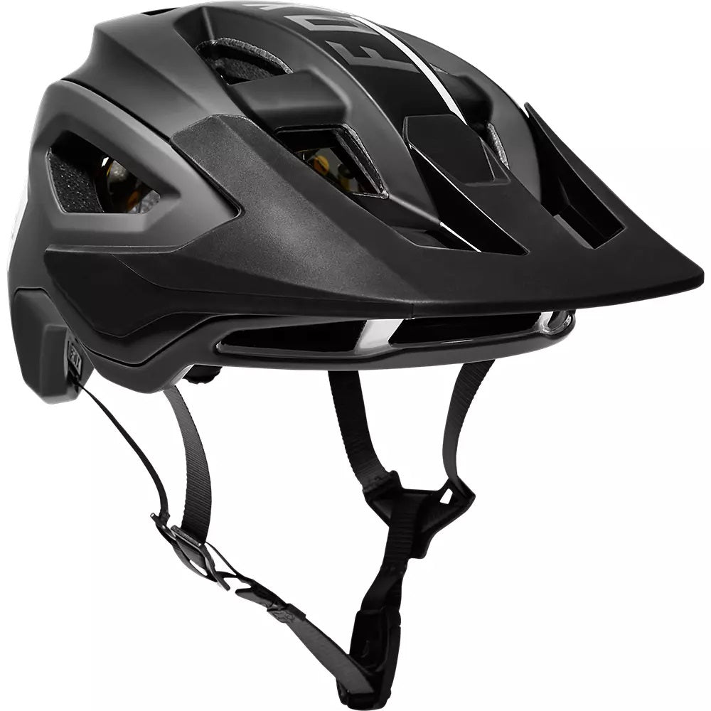 Fox Racing Speedframe Pro Blocked MIPS Helmet - Black, Medium