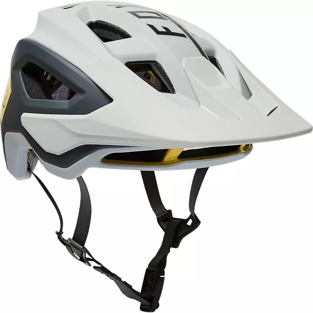 Fox Racing Speedframe Pro Blocked MIPS Helmet - White, Medium