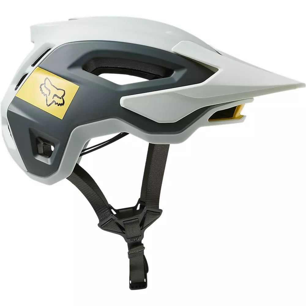 Fox Racing Speedframe Pro Blocked MIPS Helmet - White, Medium