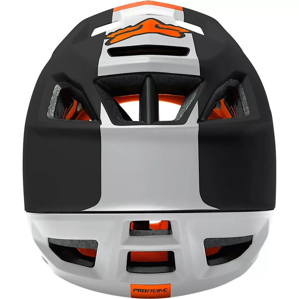 Fox Racing Proframe Blocked Full-Face Helmet - Black/Red/White, Large - Helmets - Proframe Full-Face Helmet