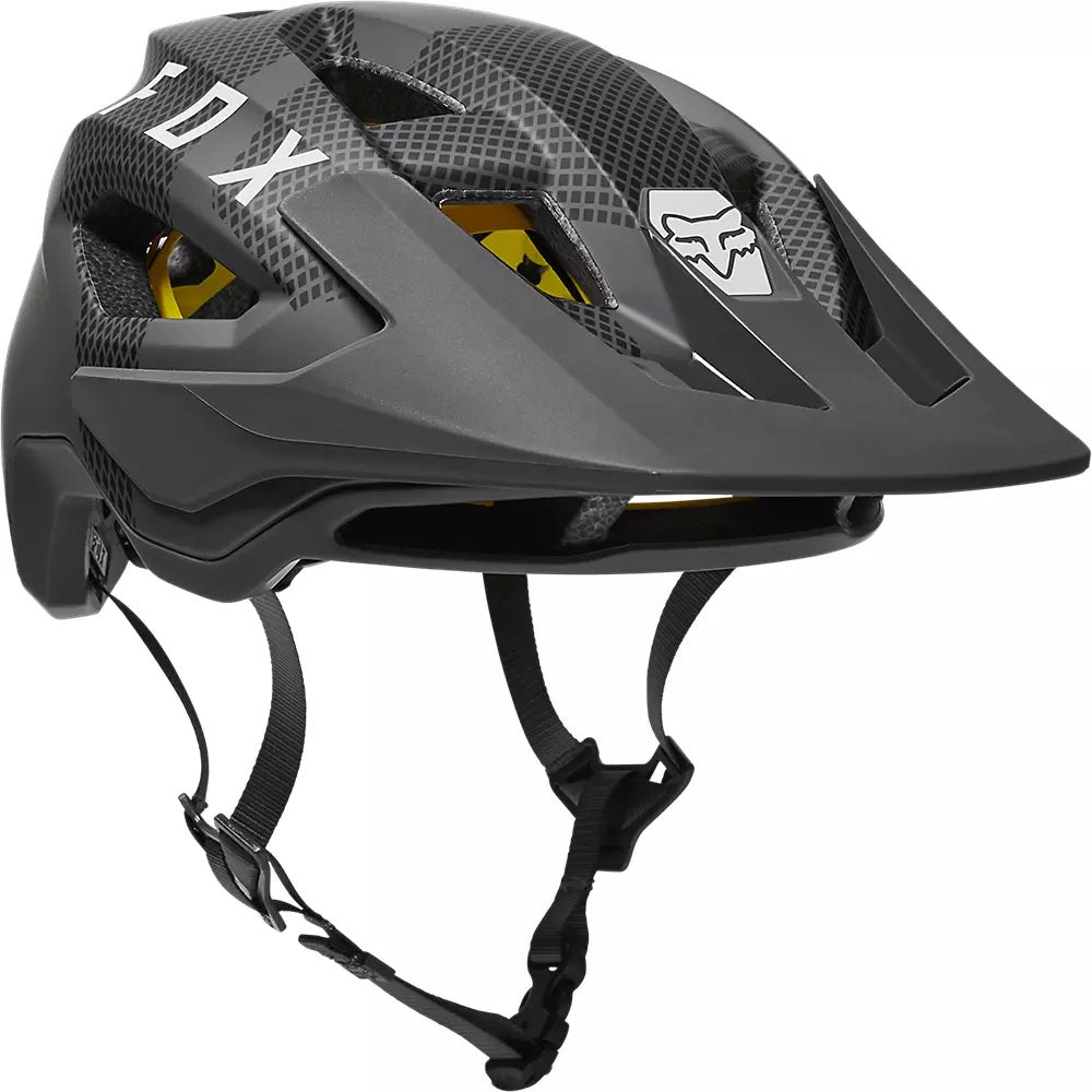 Fox Racing Speedframe Camo MIPS Helmet - Grey Camo, Large