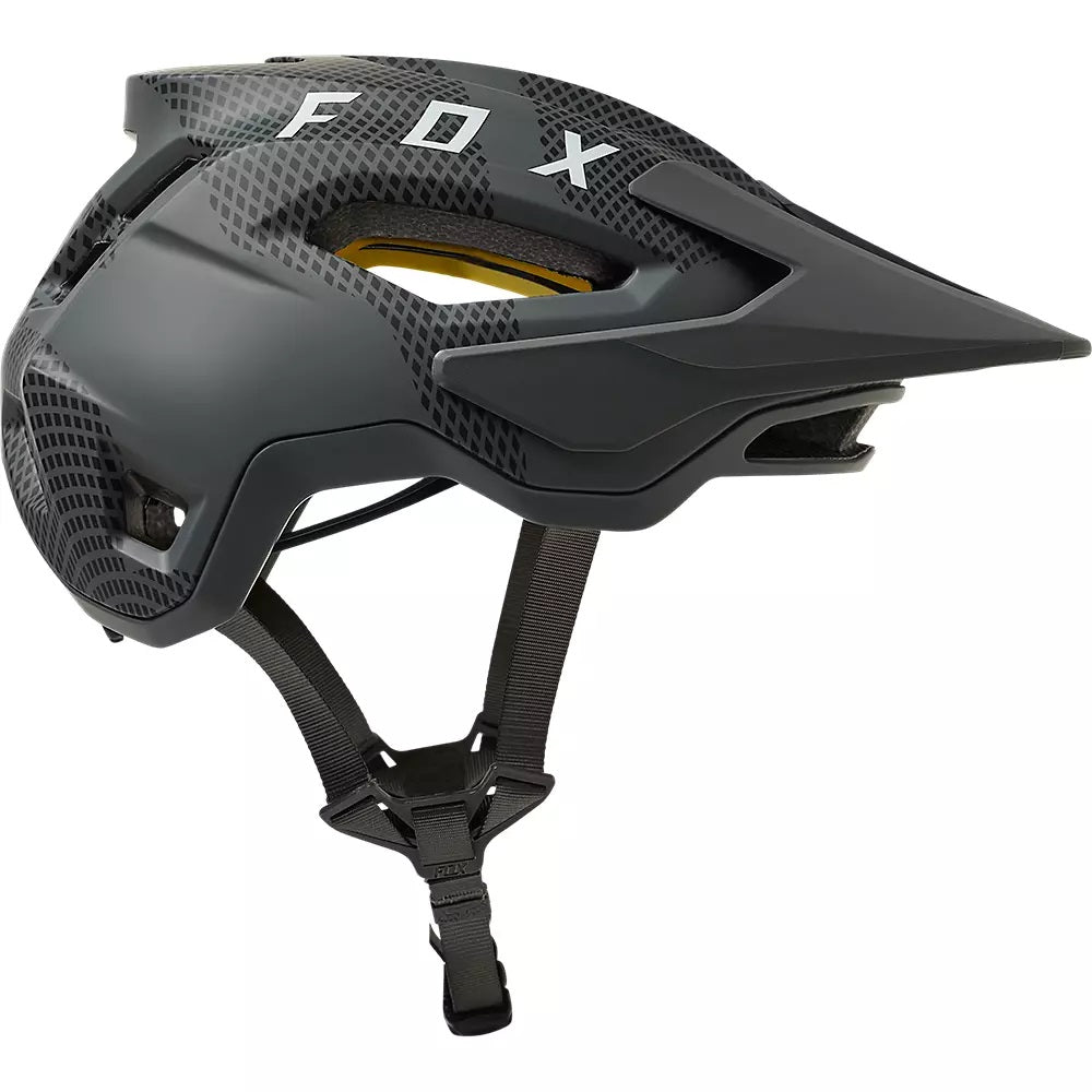 Fox Racing Speedframe Camo MIPS Helmet - Grey Camo, Small