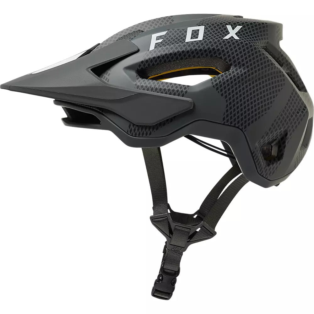 Fox Racing Speedframe Camo MIPS Helmet - Grey Camo, Small