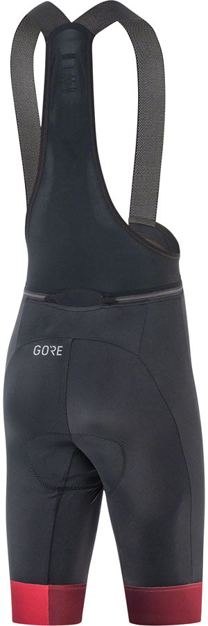 GORE Force Bib Shorts+ - Black/Hibiscus Pink, Small, Women's - Short/Bib Short - Force Bib Shorts+ - Women's