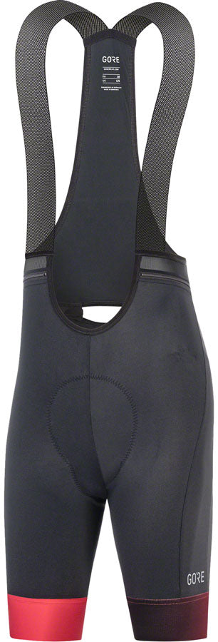 GORE Force Bib Shorts+ - Black/Hibiscus Pink, Small, Women's MPN: 100733-99AK-04 Short/Bib Short Force Bib Shorts+ - Women's