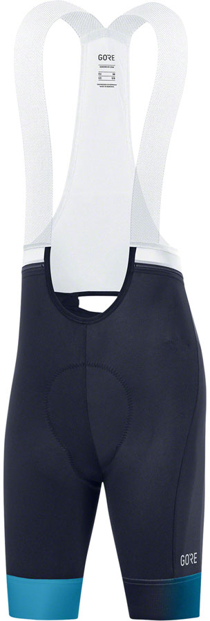 GORE Force Bib Shorts+ - Orbit Blue/Scuba Blue, Small, Women's MPN: 100733-AU27-04 Tights/Bib Tights Force Bib Shorts+ - Women's