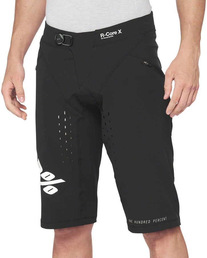 100% R-Core X Shorts - Black, Men's, Size 34 MPN: 42003-001-34 UPC: 841269163071 Short/Bib Short R-Core X Shorts