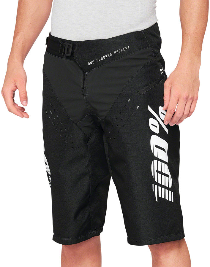100% R-Core Shorts - Black, Men's, Size 30