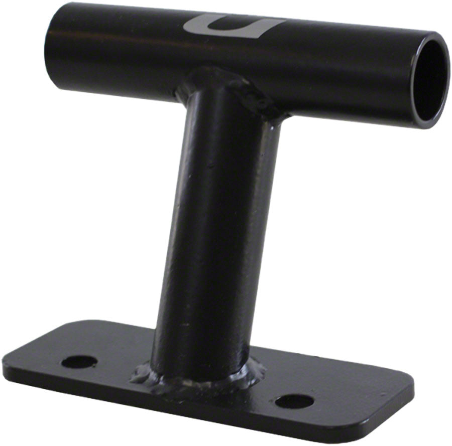 Thru axle adapter for fork store mount bike carrier