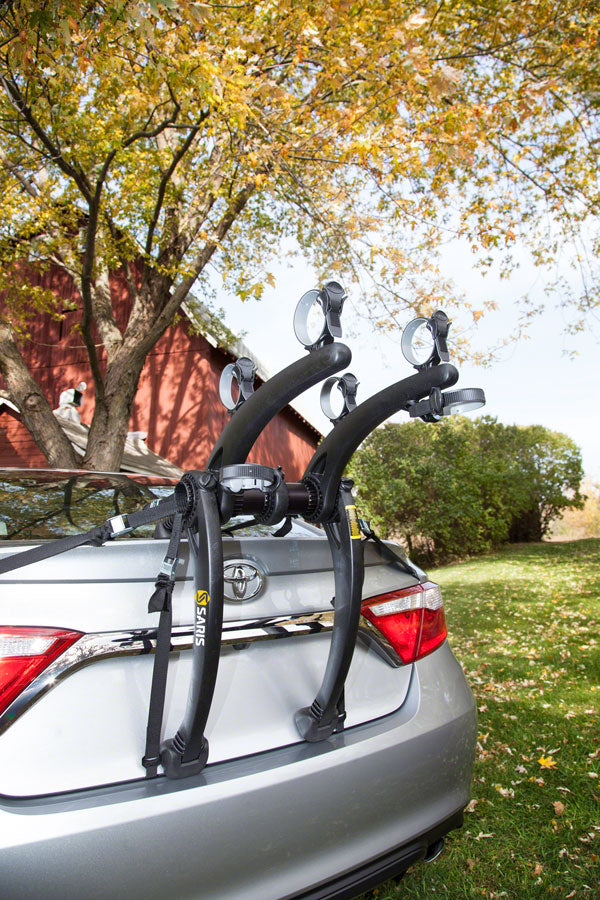 Saris Bones Trunk Rack: 2 Bike, Black MPN: 805BL UPC: 012527008919 Trunk Racks Bones Trunk Rack