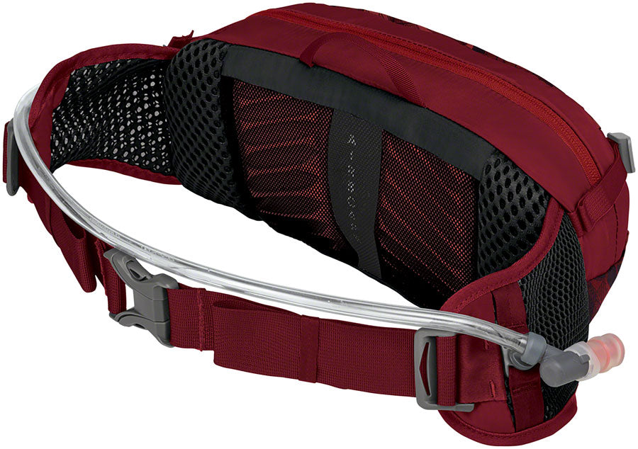 Osprey Seral 4 Lumbar Pack - Red, One Size - Lumbar/Fanny Pack - Seral Hydration Pack