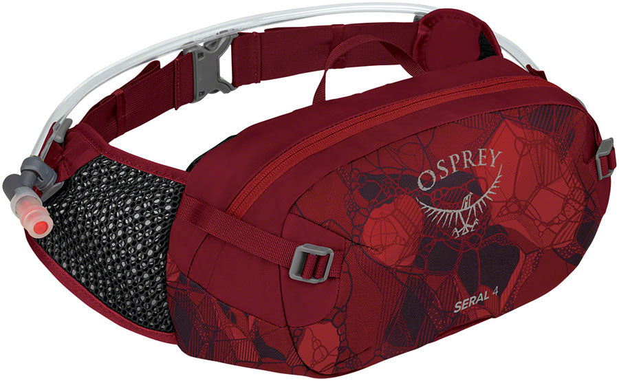 Osprey Seral 4 Lumbar Pack - Red, One Size MPN: 10003210 UPC: 843820112054 Lumbar/Fanny Pack Seral Hydration Pack