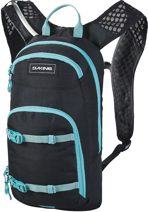 Dakine Session Hydration Pack - 8L, Black/Moss, Women's MPN: D.100.5486.024.OS UPC: 194626420608 Hydration Packs Session Women's Hydration Pack