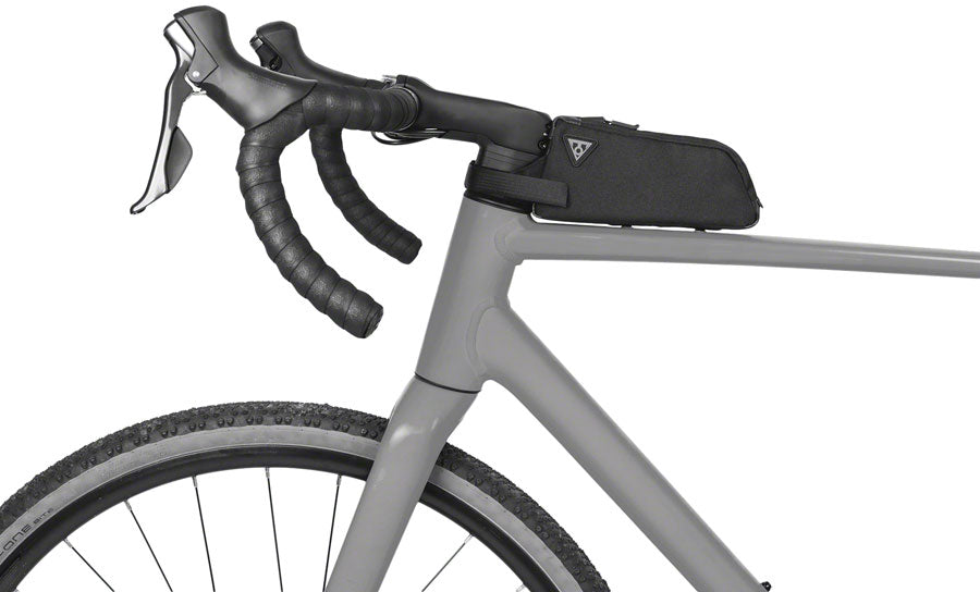 Topeak Fastfuel Top Tube Bag - Bolt-On, Black - Top Tube/ Stem Bag - Fastfuel Top Tube Bag