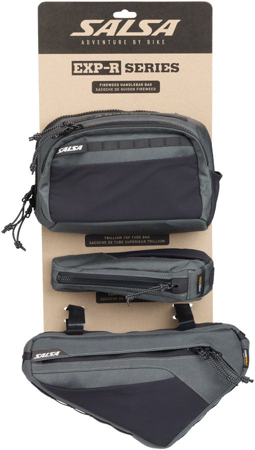 Salsa EXP R Series Bag Bundle Includes Campion Frame Bag Fireweed Worldwide Cyclery