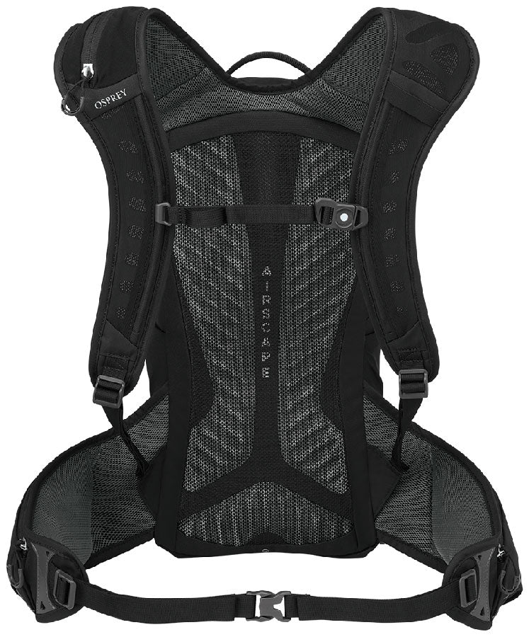 Osprey Raptor 14 Hydration Backpack - Extended Fit, Black/Tungsten - Hydration Packs - Raptor Hydration Pack