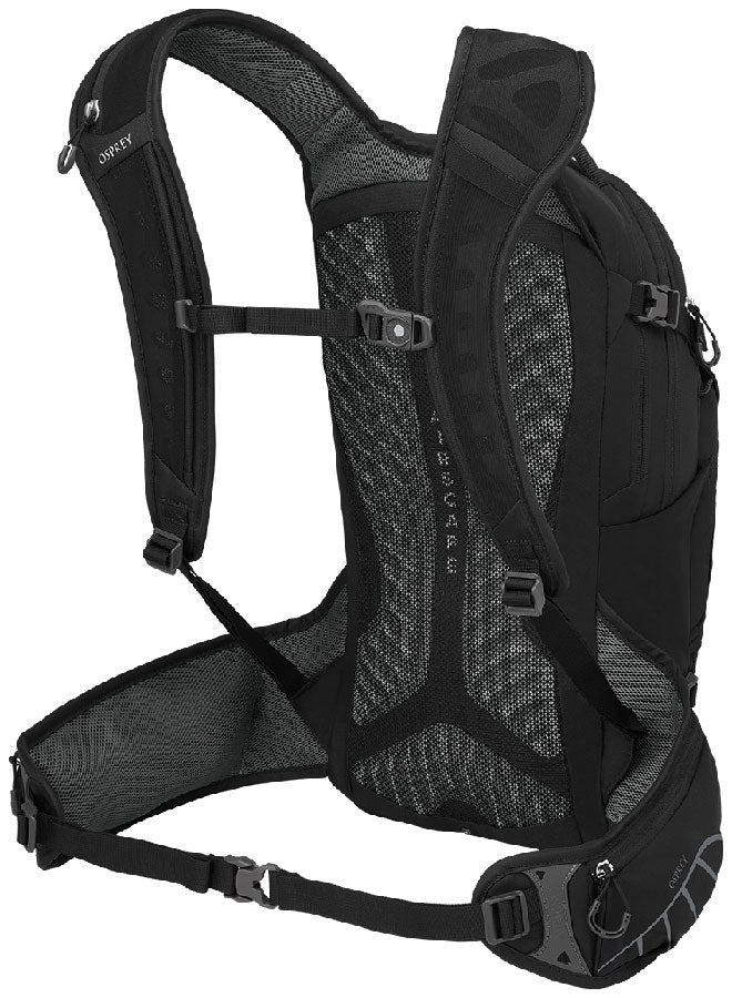 Osprey Raptor 14 Hydration Backpack - Black/Tungsten MPN: 10005954 UPC: 843820180749 Hydration Packs Raptor Hydration Pack