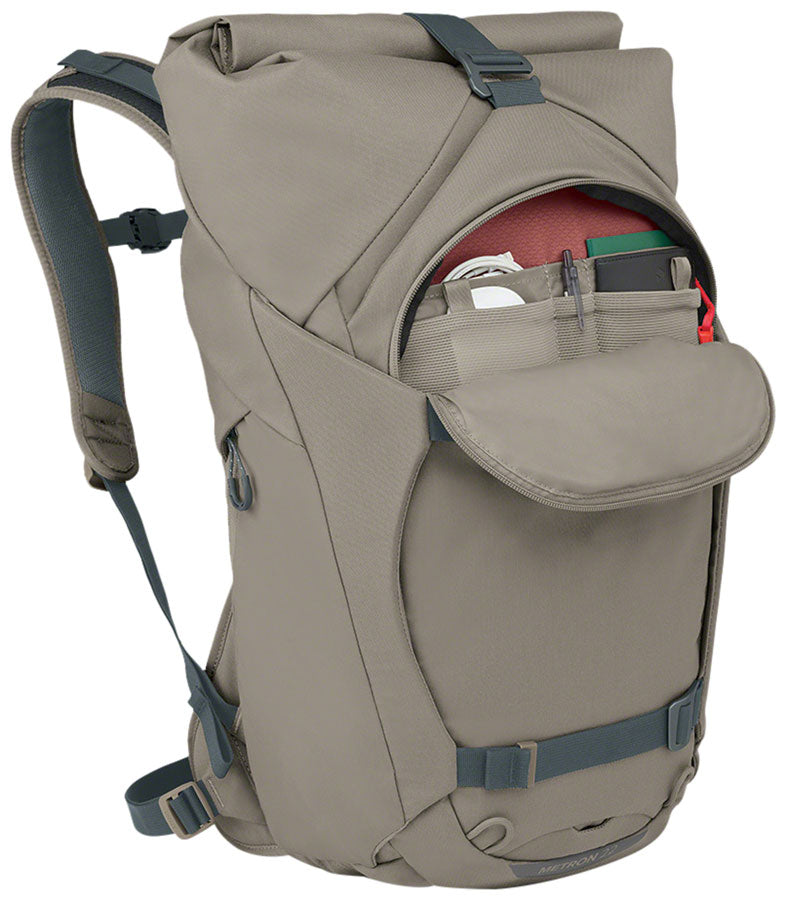 Osprey Metron 22 Roll Top - One Size, Tan Concrete MPN: 10004579 UPC: 843820146462 Backpack Metron Backpack