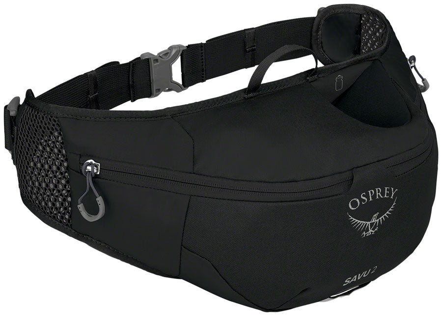 Osprey Savu 2 Lumbar Pack - One Size, Black - Lumbar/Fanny Pack - Savu 2 Lumbar Pack