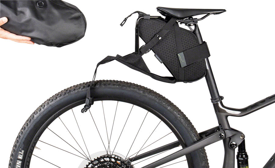 Topeak Backloader X Saddle Bag - Black, 10L - Seat Bag - Backloader X Saddle Bag