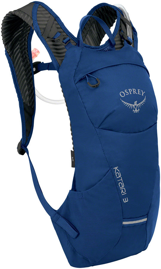 Osprey Katari 3 Hydration Pack: Cobalt Blue MPN: 10001773 UPC: 845136078741 Hydration Packs Katari Men's Hydration Pack