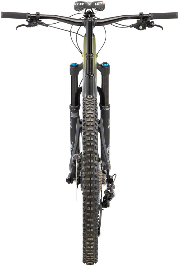 Salsa Rustler Carbon XT Bike - 27.5", Carbon, Green/Raw Fade, Small - Mountain Bike - Rustler Carbon XT Bike - Green/Raw Fade