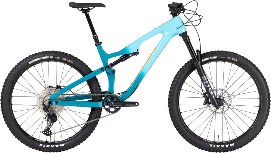 Salsa Rustler Carbon SLX Bike - 27.5", Carbon, Teal Fade, Medium MPN: 06-003126 UPC: 657993312940 Mountain Bike Rustler C SLX Bike - Teal Fade
