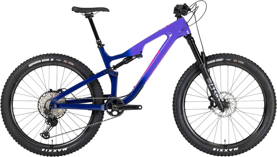 Salsa Rustler Carbon XT Bike - 27.5", Carbon, Purple Fade, Large MPN: 06-003126 UPC: 657993313787 Mountain Bike Rustler C XT Bike - Purple Fade