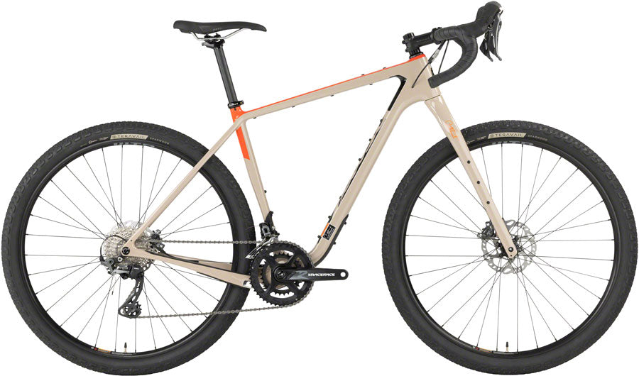 Salsa Cutthroat C GRX 810 Bike - 29", Carbon, Tan, 54cm MPN: 06-003090 UPC: 657993320747 Gravel Bike Cutthroat C GRX 810 2x Bike - Tan
