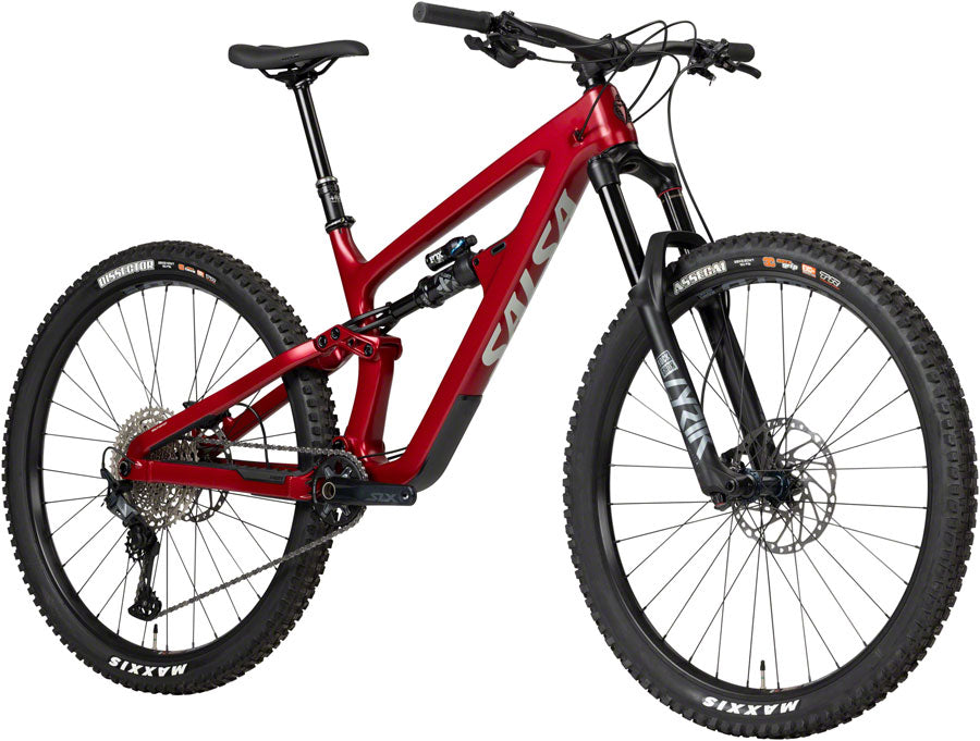 Salsa Blackthorn Carbon SLX Bike - 29", Carbon, Red - Mountain Bike - Blackthorn C SLX Bike - Red