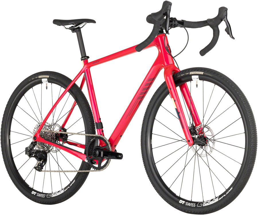 Salsa Warbird C Rival XPLR AXS Bike - 700c, Carbon, Red, 59cm - Gravel Bike - Warbird C Rival XPLR eTap AXS Bike - Red