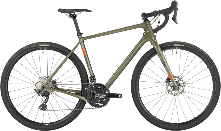 Salsa Warbird C GRX 810 Bike - 700c, Carbon, Green, 59cm