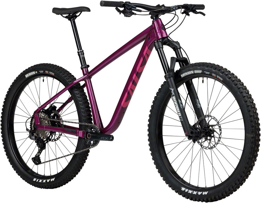 Salsa Timberjack XT Z2 Bike - 27.5", Aluminum, Purple, X-Small - Mountain Bike - Timberjack XT Z2 27.5+ Bike - Purple